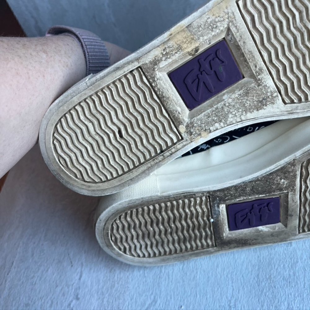 Eytys Black Printed Graffiti Sneakers EU 37 US 7 - Picture 10 of 11
